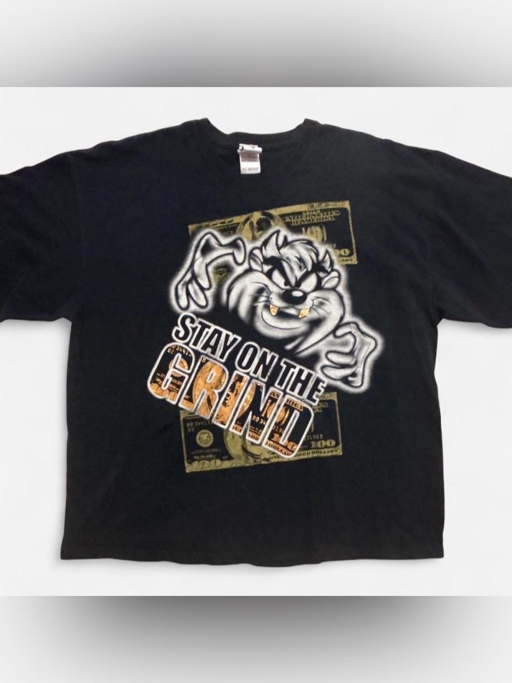 Y2K / Vintage Taz "Stay On The Grind" Graphic Tee